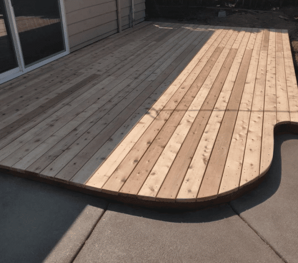 Wood Deck 1